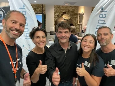 Evénement grassois avec le Maire, Jérôme Viaud